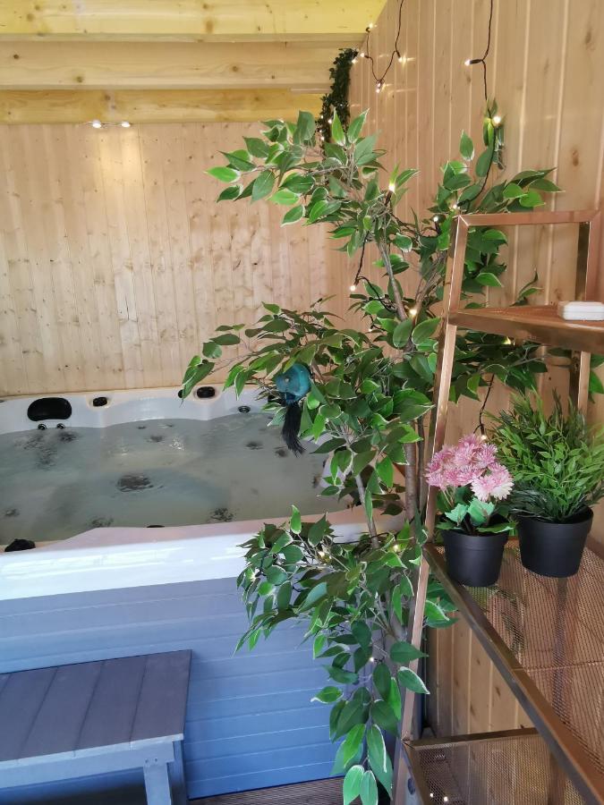 Domaine Lvd Avec Spa, Bois Et Riviere Privee La Bloutiere Exterior foto